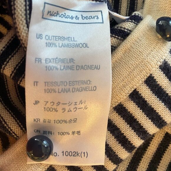 Nicholas & Bears 100% lambswool cardigan 6years - Picture 6 of 7